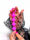 4 beaded silicone plug