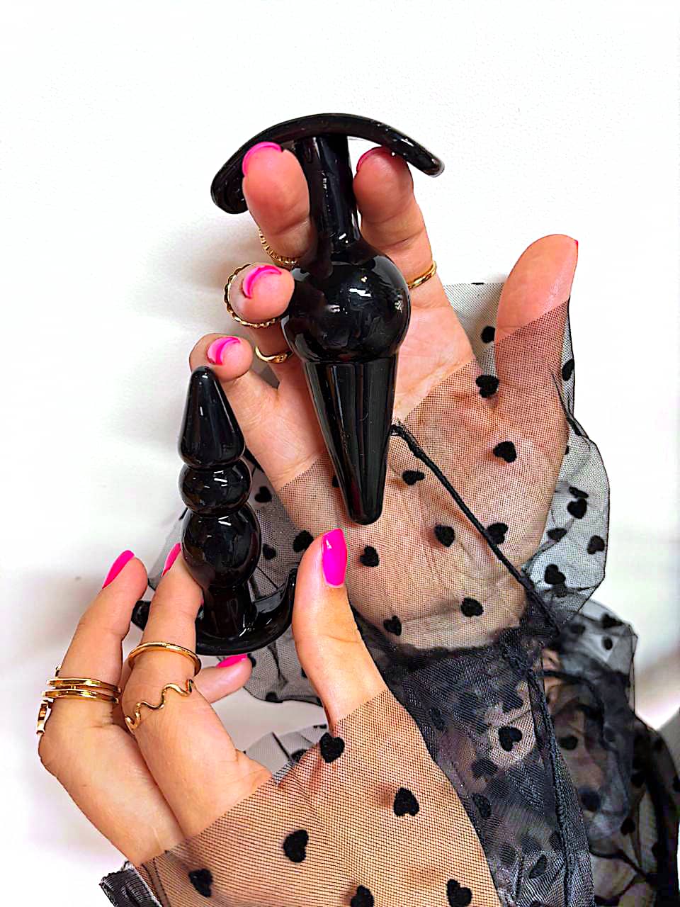 2-piece anal plugs