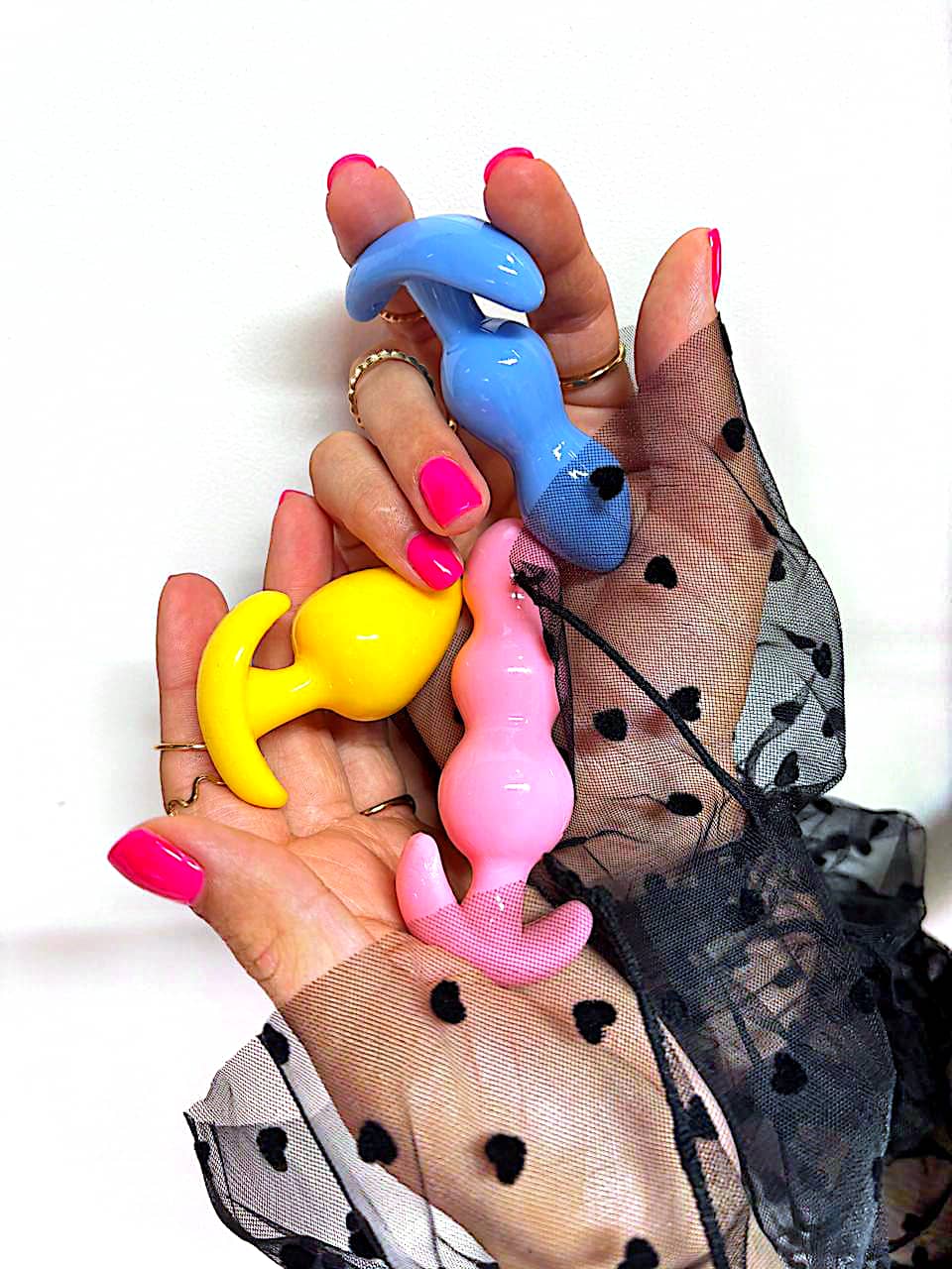 3 piece anal plugs