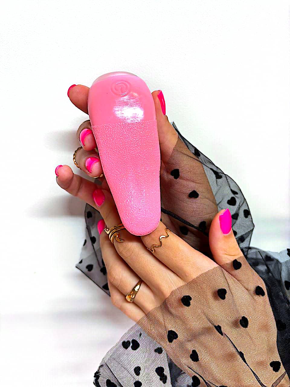 Silicone tongue vibrator